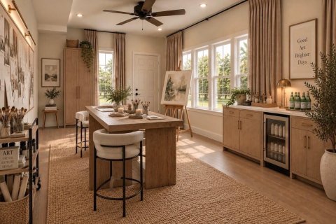 Купить виллу или дом в Палм-Бич-Гарденс, Флорида 8 комнат, 229.56м2, № 2411745 - фото 24