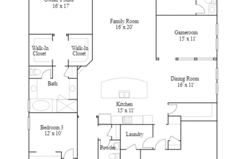 House in Clermont, Florida 4 bedrooms, 270.44 sq.m. № 1838109 - photo 1