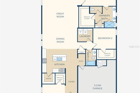 House in Saint Augustine, Florida 2 bedrooms, 188.5 sq.m. № 2330045 - photo 2