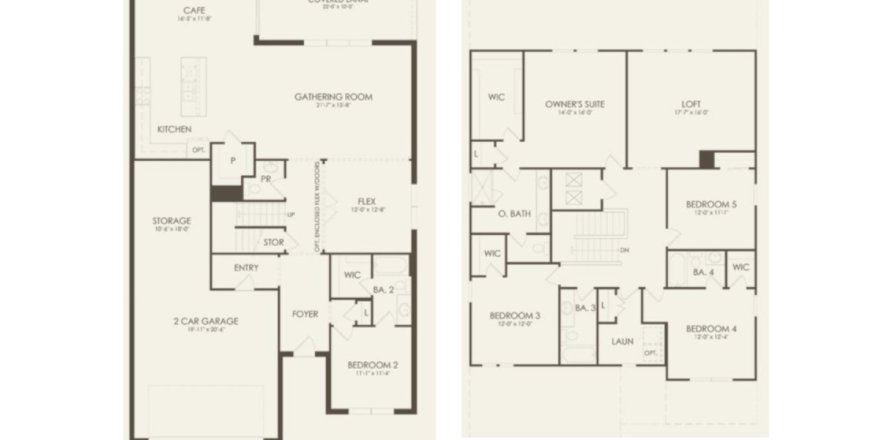 House in Whispering Pines in the Tampa-St. Petersburg Area in Land O' Lakes, Florida 5 rooms, 317 sq.m. № 366146