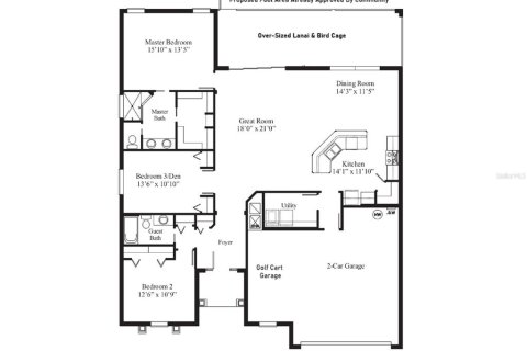 House in Leesburg, Florida 3 bedrooms, 172.98 sq.m. № 1885838 - photo 3