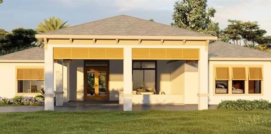 House in Auburndale, Florida 4 bedrooms, 329.8 sq.m. № 1883324