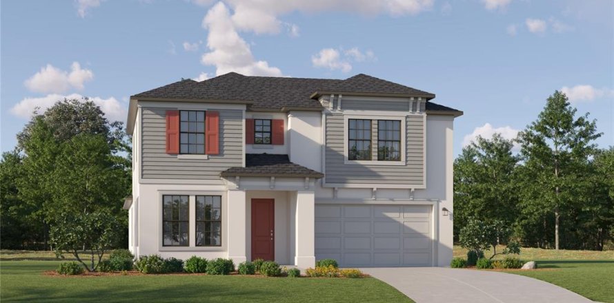 House in Lutz, Florida 4 bedrooms, 274.43 sq.m. № 1797404