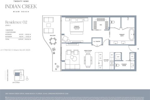 Condominio en venta en Miami Beach, Florida, 1 dormitorio, 84.82 m2 № 1737793 - foto 11
