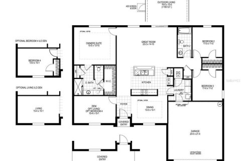 House in North Port, Florida 3 bedrooms, 173.17 sq.m. № 1847847 - photo 2