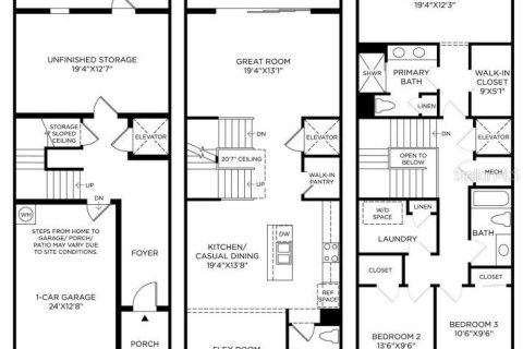 Купить таунхаус в Семинол, Флорида 6 комнат, 220.55м2, № 2093219 - фото 5