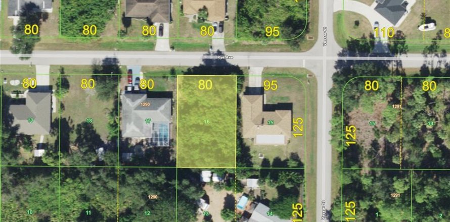Land in Port Charlotte, Florida № 2384155