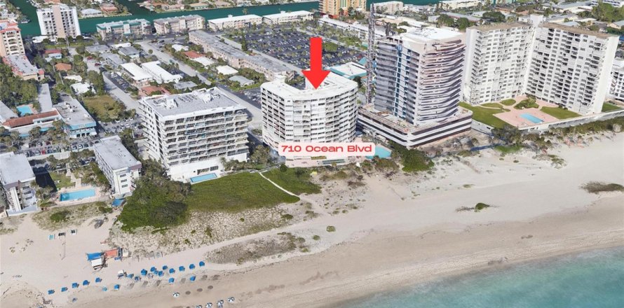 Condo à Pompano Beach, Floride, 1 chambre  № 2182975