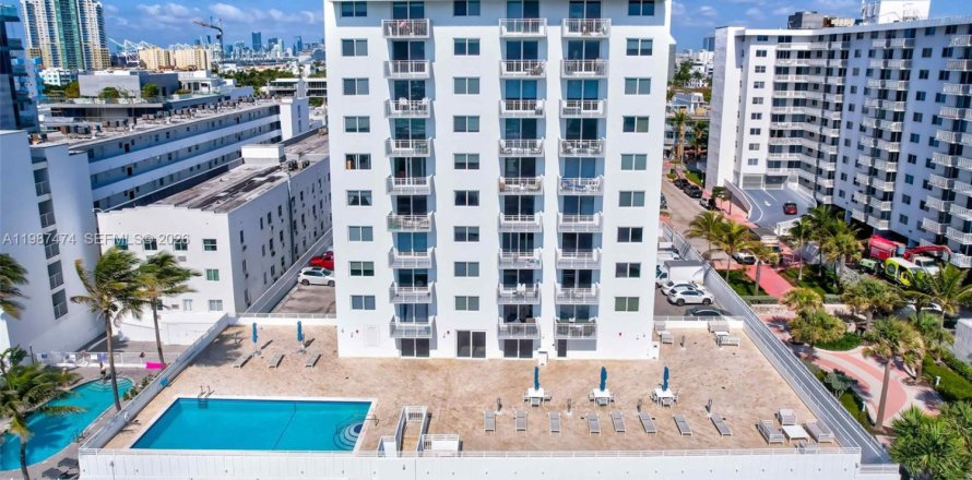 Кондоминиум с 1 спальней в Майами-Бич, Флорида № 2049755