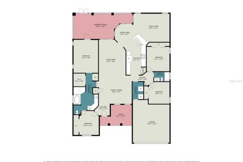 Villa ou maison à vendre à Wesley Chapel, Floride: 4 chambres, 195.56 m2 № 2298117 - photo 26