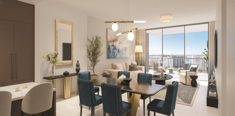 Condo à Sarasota, Floride, 1 chambre № 2108594