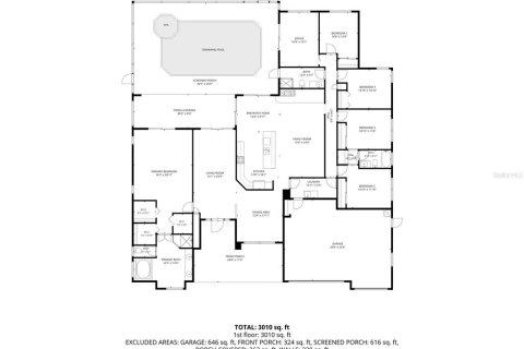Villa ou maison à vendre à Palm Harbor, Floride: 5 chambres, 308.06 m2 № 2206942 - photo 3