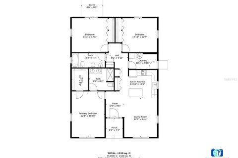 Villa ou maison à vendre à New Smyrna Beach, Floride: 3 chambres, 137.31 m2 № 1680566 - photo 4