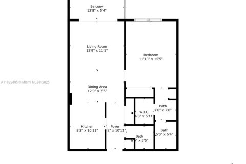 Condo in Miami Beach, Florida, 1 bedroom  № 1787109 - photo 5
