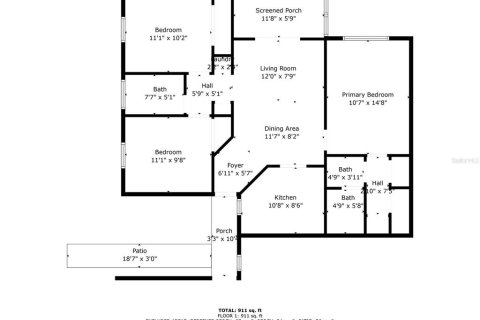 Copropriété à vendre à Ocala, Floride: 3 chambres, 95.6 m2 № 1243028 - photo 4