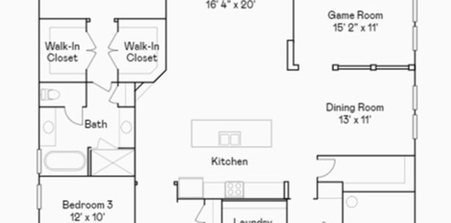 Casa en Groveland, Florida 4 dormitorios, 270.44 m2 № 1829910