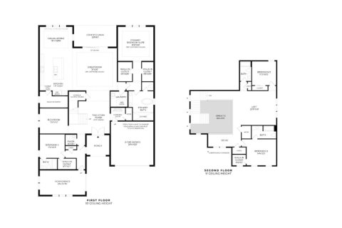 Townhouse floor plan «410SQM», 4 bedrooms in LAUREL POINTE LAKE NONA
