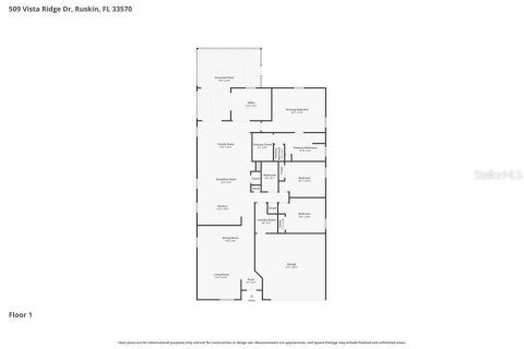 Villa ou maison à louer à Ruskin, Floride: 3 chambres, 191.19 m2 № 2100424 - photo 2