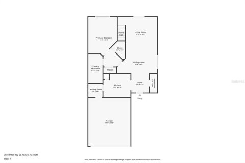Townhouse in Tampa, Florida 3 bedrooms, 136.57 sq.m. № 1824956 - photo 25