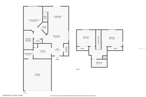 Townhouse in Tampa, Florida 3 bedrooms, 136.57 sq.m. № 1824956 - photo 27