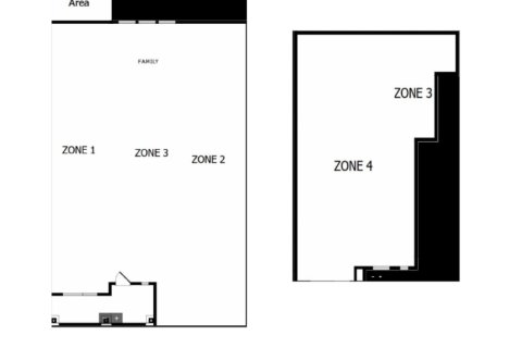 Планировка виллы или дома «House» 3 спальни в ЖК Middlebourne 50'