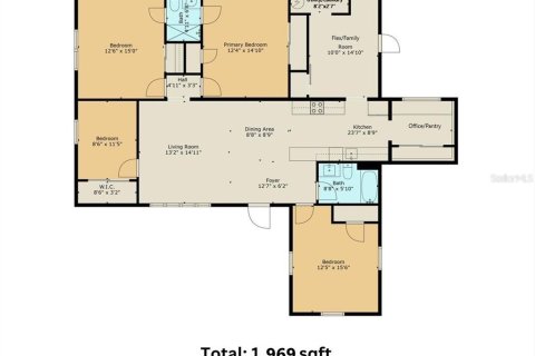 House in Crystal River, Florida 4 bedrooms, 182.92 sq.m. № 1559090 - photo 8