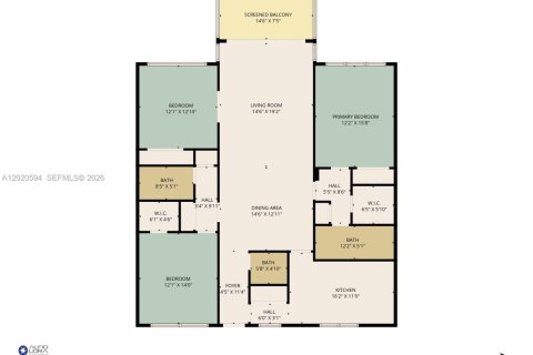 Copropriété à vendre à Pompano Beach, Floride: 3 chambres, 150.5 m2 № 2173545 - photo 5