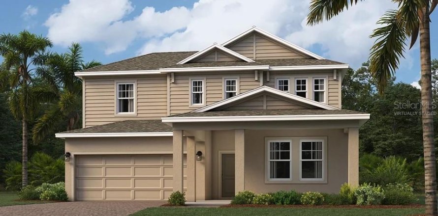 House in Groveland, Florida 4 bedrooms, 277.96 sq.m. № 1853809