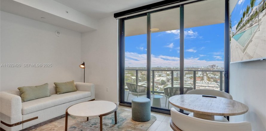 Кондоминиум с 1 спальней в Майами-Бич, Флорида № 1976457