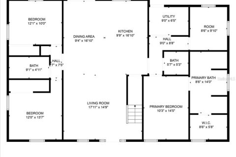 House in Bell, Florida 4 bedrooms, 184.32 sq.m. № 1675193 - photo 26