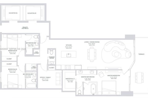 Condo in Miami, Florida, 3 bedrooms № 2005814 - photo 11