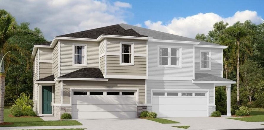 Duplex in Jacksonville, Florida 3 bedrooms, 183.02 sq.m. № 772809
