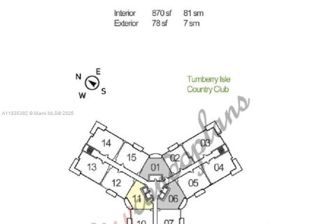 Купить кондоминиум в Авентура, Флорида 1 спальня, 79.9м2, № 2013785 - фото 18