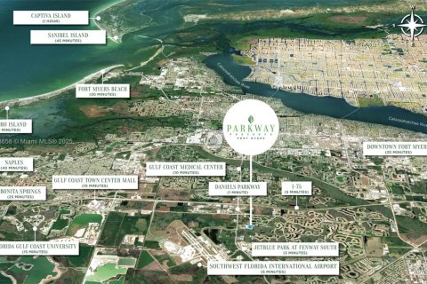 Townhouse in Fort Myers, Florida 3 bedrooms, 189.8 sq.m. № 1940678 - photo 8