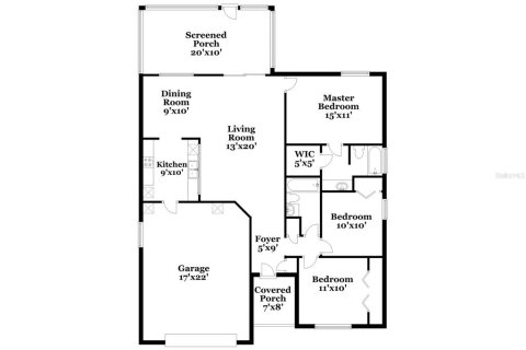 House in Brandon, Florida 3 bedrooms, 110.55 sq.m. № 1743362 - photo 2