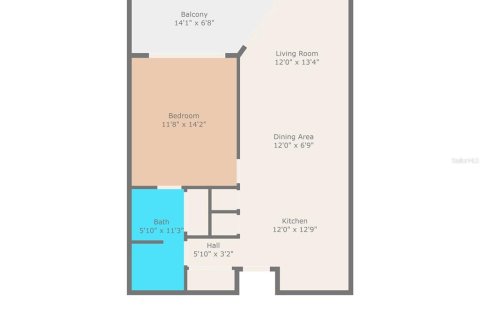 Condominio en venta en Hudson, Florida, 1 dormitorio, 68.1 m2 № 1725106 - foto 16