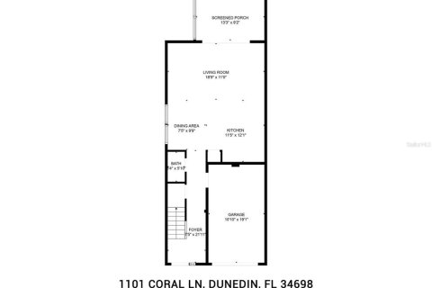 Townhouse in Dunedin, Florida 3 bedrooms, 138.24 sq.m. № 1912797 - photo 26