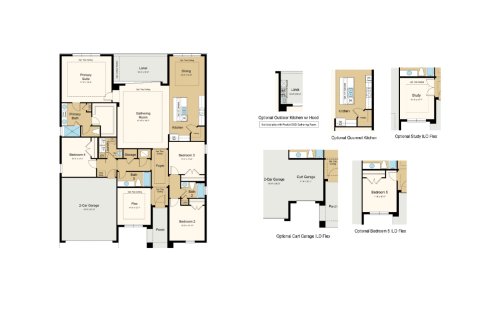 House floor plan «House», 4 bedrooms in Esplanade at Skye Ranch