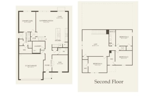 House floor plan «Wakefield», 4 rooms in Lake Alfred Pines