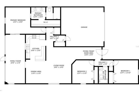 House in Winter Haven, Florida 3 bedrooms, 198.81 sq.m. № 2152103 - photo 7