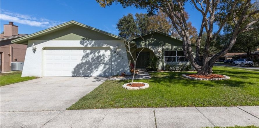 House in Tampa, Florida 4 bedrooms, 141.49 sq.m. № 2106075