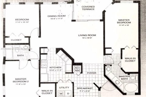 Купить кондоминиум в Авентура, Флорида 3 спальни, 122.63м2, № 1707691 - фото 28