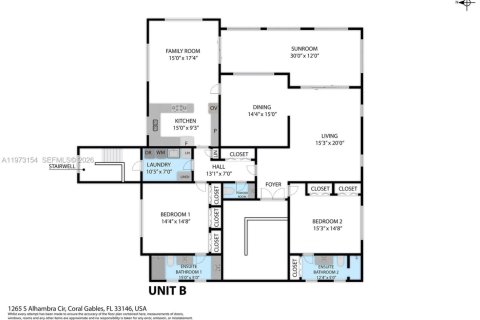 Купить кондоминиум в Корал-Гейблс, Флорида 2 спальни, 189.15м2, № 2043791 - фото 22