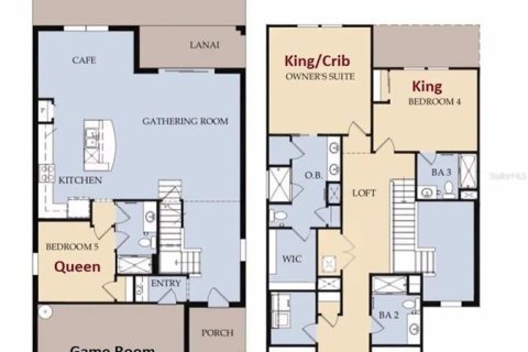Villa ou maison à vendre à Kissimmee, Floride: 5 chambres, 231.51 m2 № 1585816 - photo 2