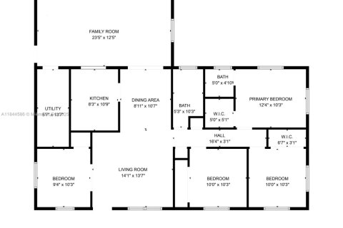 House in Miami Gardens, Florida 3 bedrooms, 144.93 sq.m. № 1841230 - photo 6