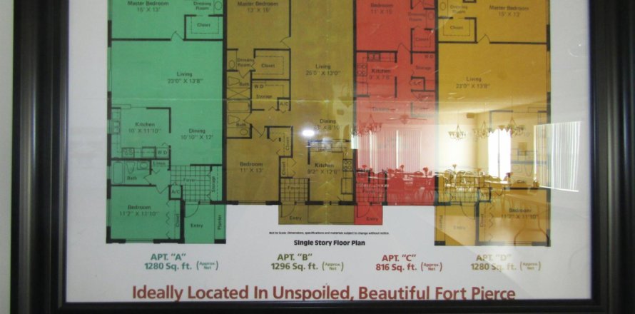 Condominio en Fort Pierce, Florida, 2 dormitorios № 1152112