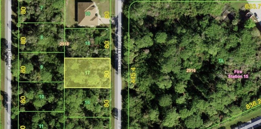 Land in Port Charlotte, Florida № 2163326