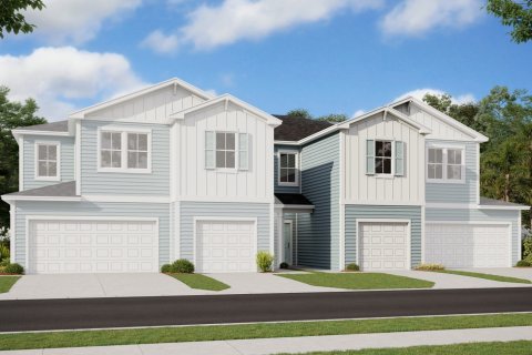 Townhouse in Brandon Lakes at Silver Landing in Saint Augustine, Florida 3 bedrooms, 133 sq.m. № 505443 - photo 1