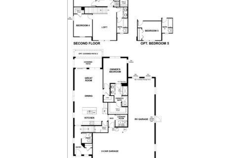 House floor plan «floor 2615 Linda Way at Seasons at Sutton Preserve», 4 rooms in Seasons at Sutton Preserve