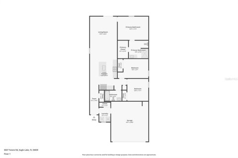 House in Eagle Lake, Florida 3 bedrooms, 132.76 sq.m. № 1810668 - photo 8